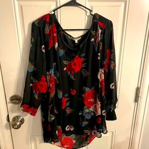 Daniel Rainn Floral Blouse